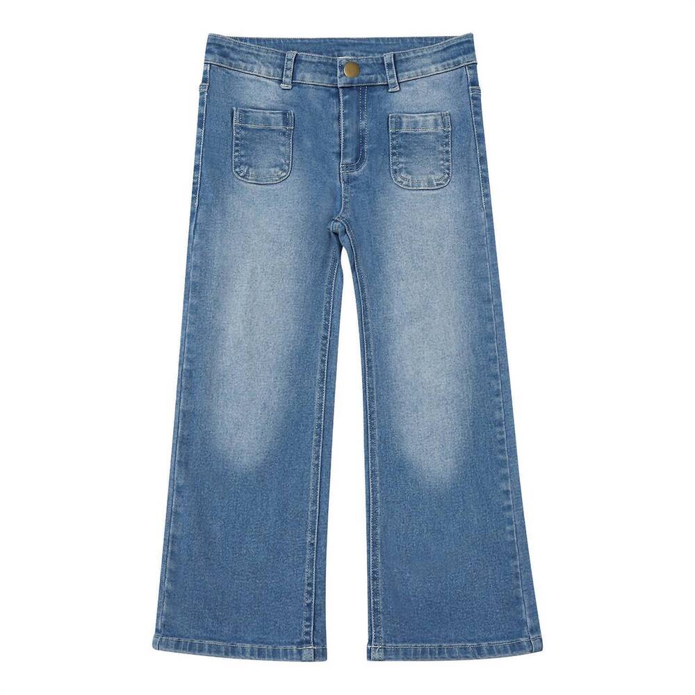 NEW VIGNETTE kid's thea jeans in denim